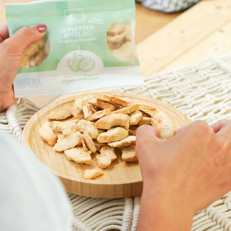 Gepuffter Apfel Bio, 15g
