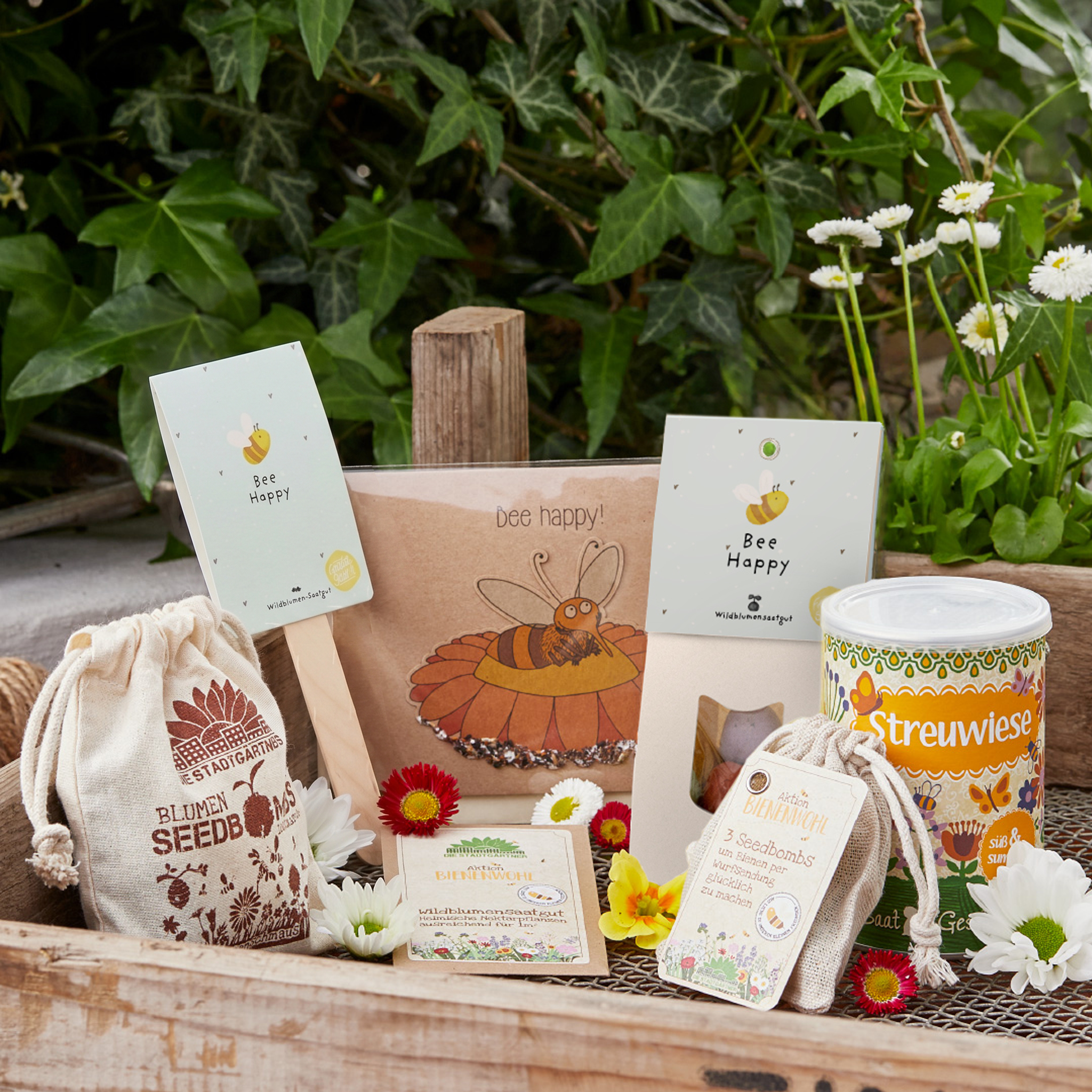 Geschenk-Set 'Bienenretter'