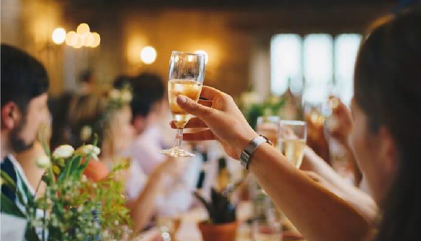 Grüne Gastgeschenke zur Hochzeit