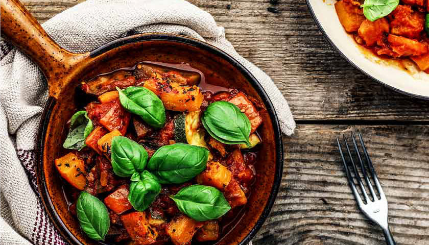 Kürbis Ratatouille