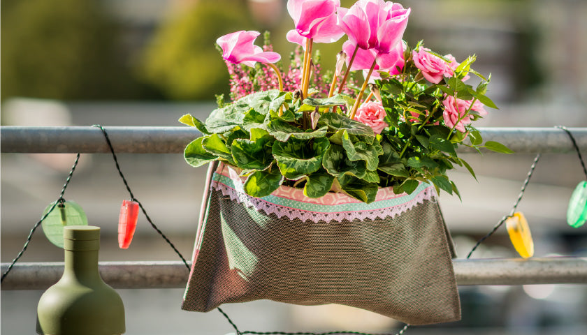 DIY: Pflanztasche für den Balkon