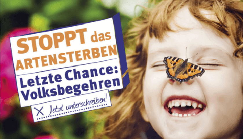 Volksbegehren Artenvielfalt - Gelebte Demokratie zum Schutz unserer Umwelt
