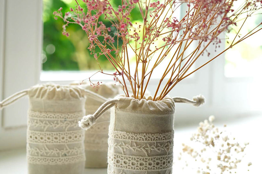 Upcycling von Jutebeuteln