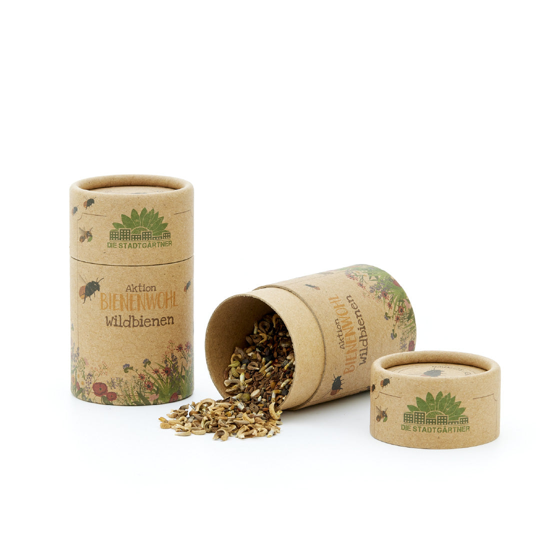 Samenmischung und Blumenmischung als Geschenkidee