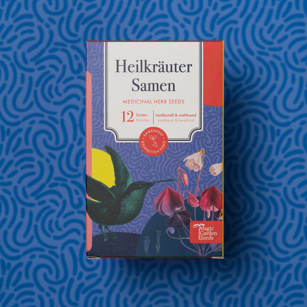 Saatgutset - 12 Samenfeste Heilkräutersorten