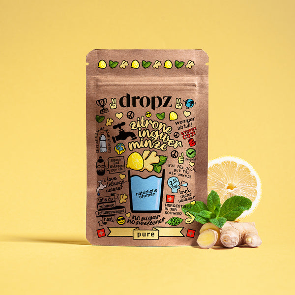 Zitrone Ingwer Minze Dropz