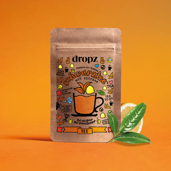 Schwarztee mit Zitrone
