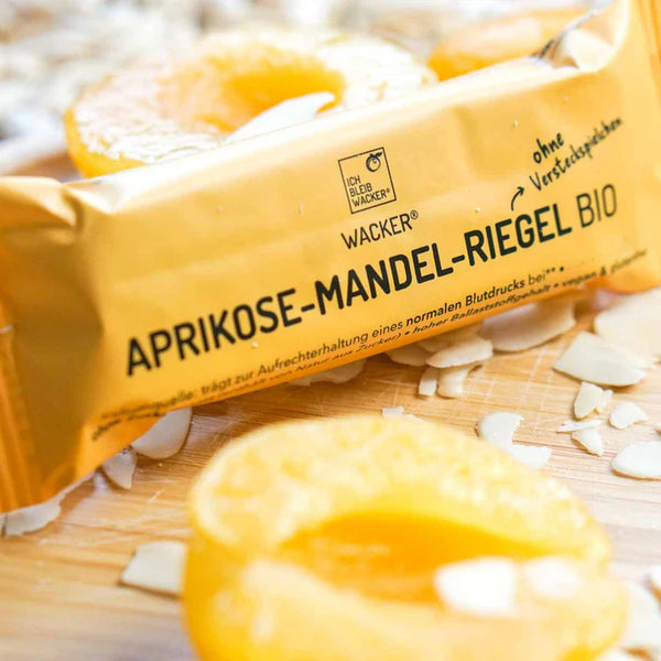 Aprikose-Mandel-Riegel Bio