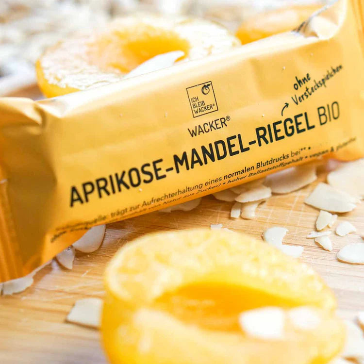 Aprikose-Mandel-Riegel Bio