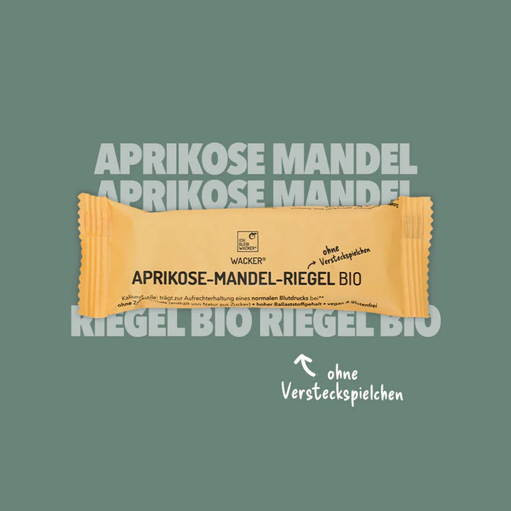 Aprikose-Mandel-Riegel Bio