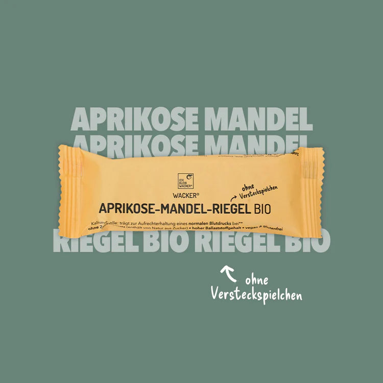Aprikose-Mandel-Riegel Bio