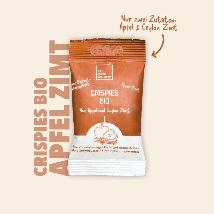 Crispies Apfel-Zimt Bio