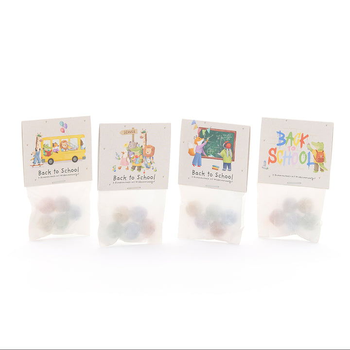 4x5 Blumenmurmeln für Back-to-School