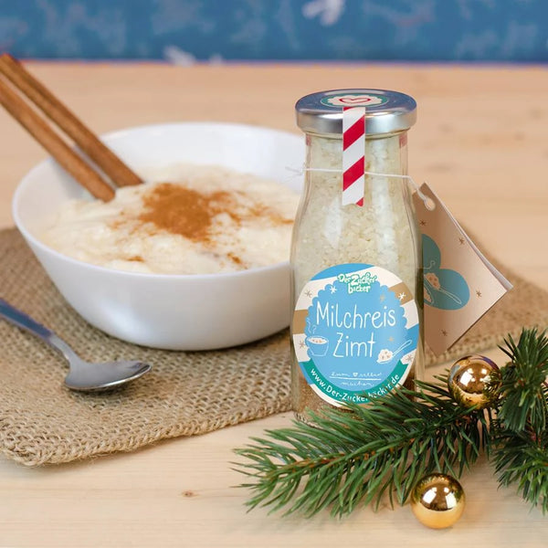 DIY Flasche – Milchreis Zimt und Zucker