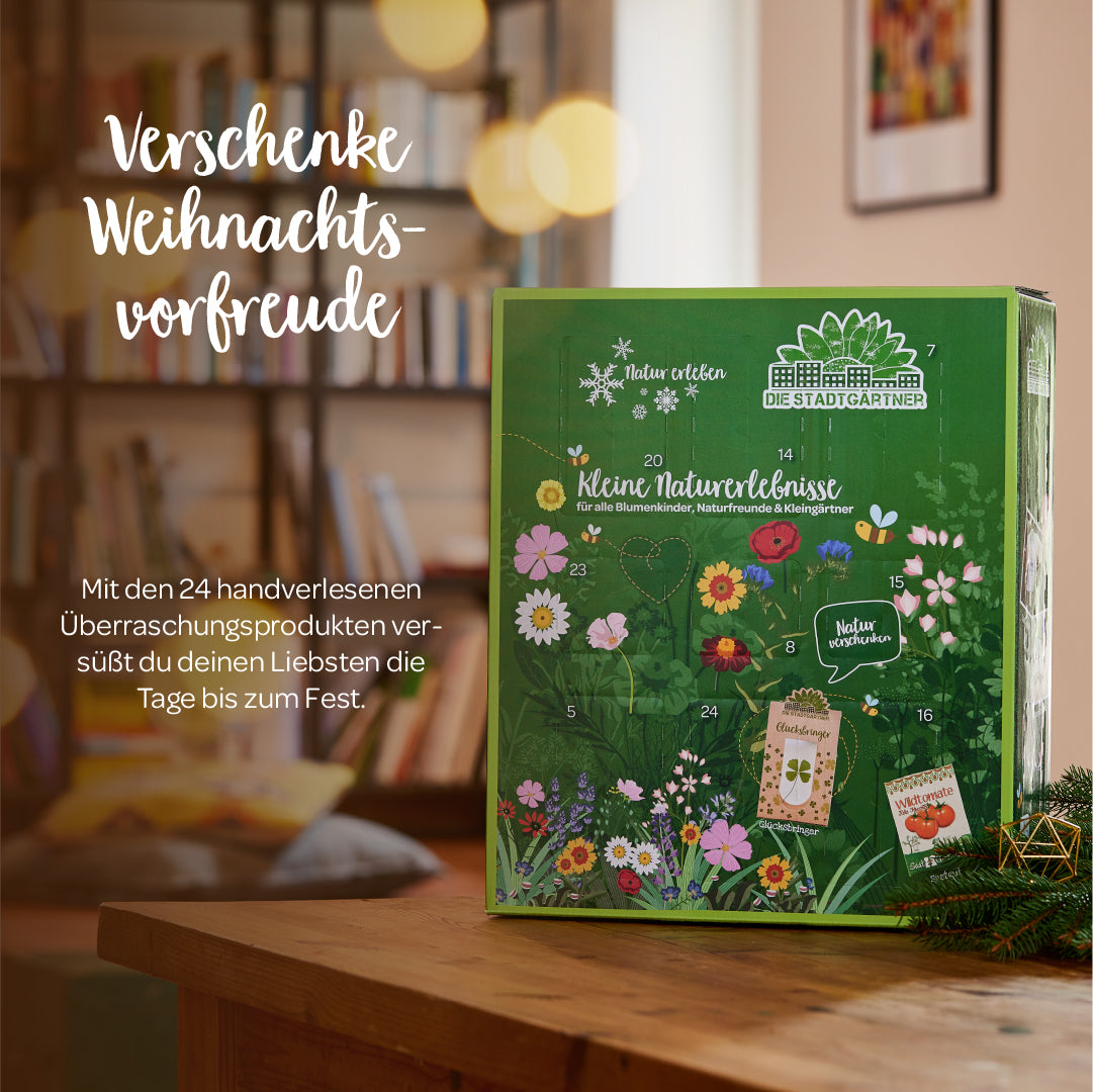 Die Stadtgärtner Adventskalender 24 hochwertige Produkte aus dem