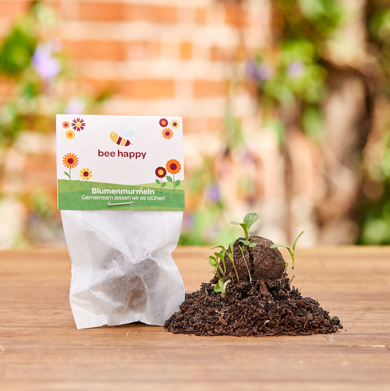 Seed Bomb in Pergamin Bag