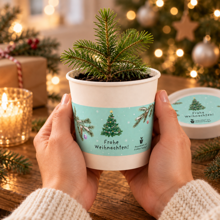 Frohe Weihnachten - Becher