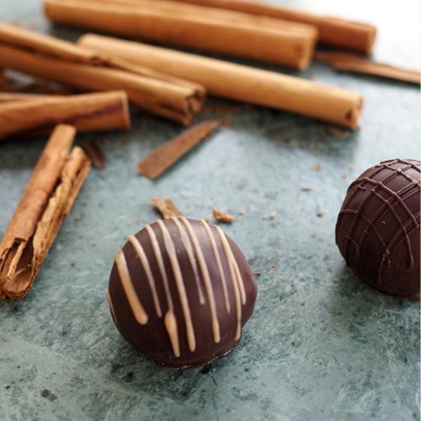 Honigpralinen mit Zimtgeschmack