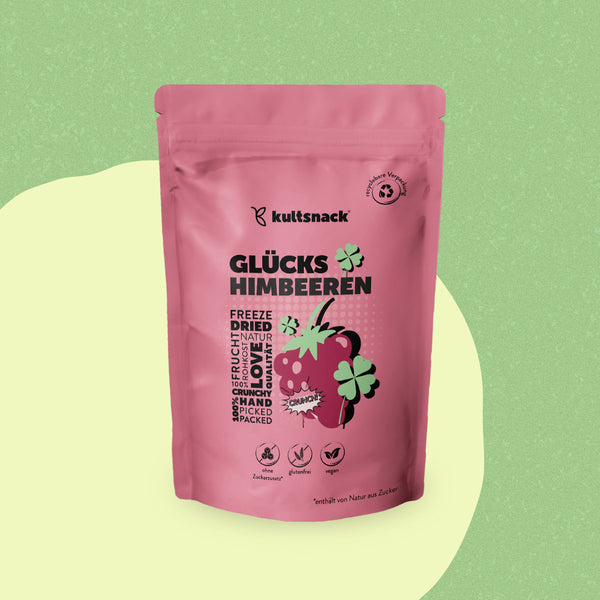 Gefriergetrocknete Himbeeren "Glückshimbeeren"