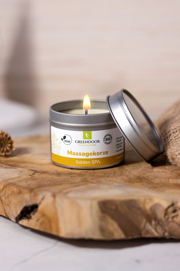 Massagekerze - Golden Spa