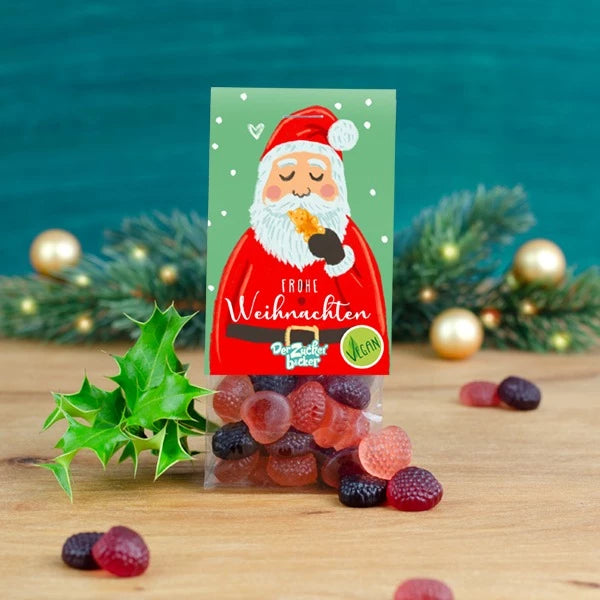 Vegane Fruchtgummis – Frohe Weihnachten