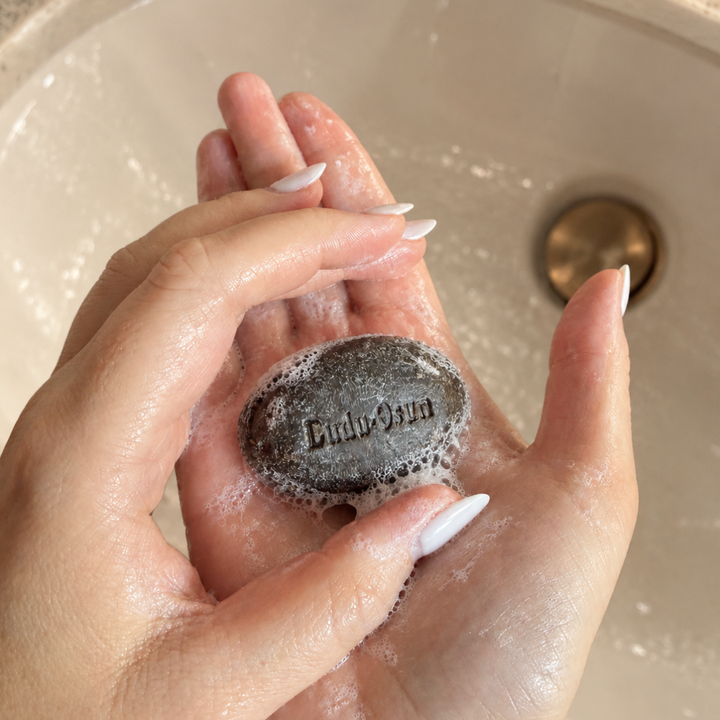 Schwarze Seife aus Afrika (25g)