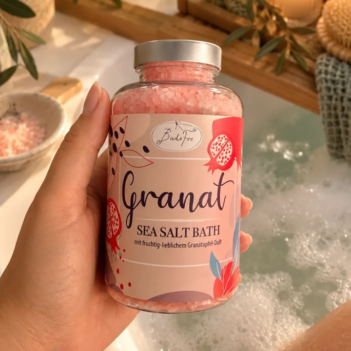 Badesalz Granat