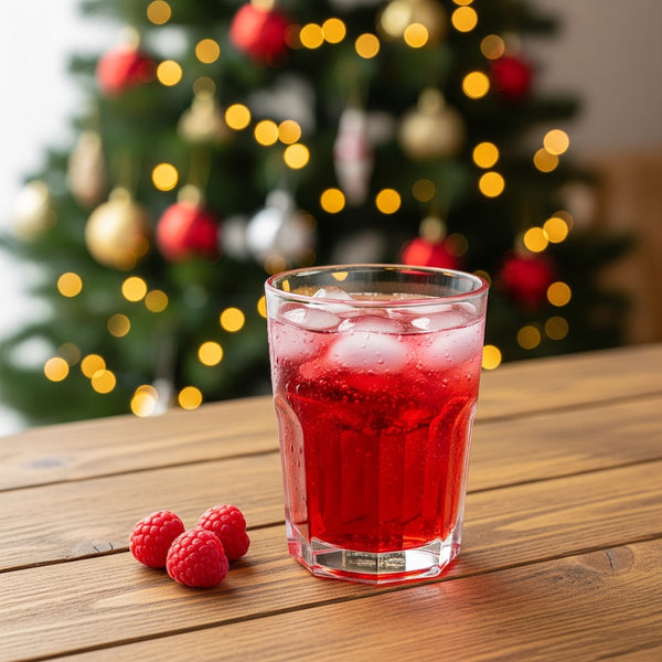 Weihnachtsbrause Himbeere