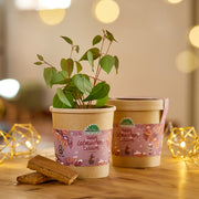 Kerstkaart met kerstboom
