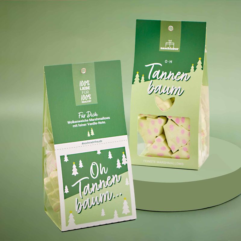 Marshmallows "Oh Tannenbaum"