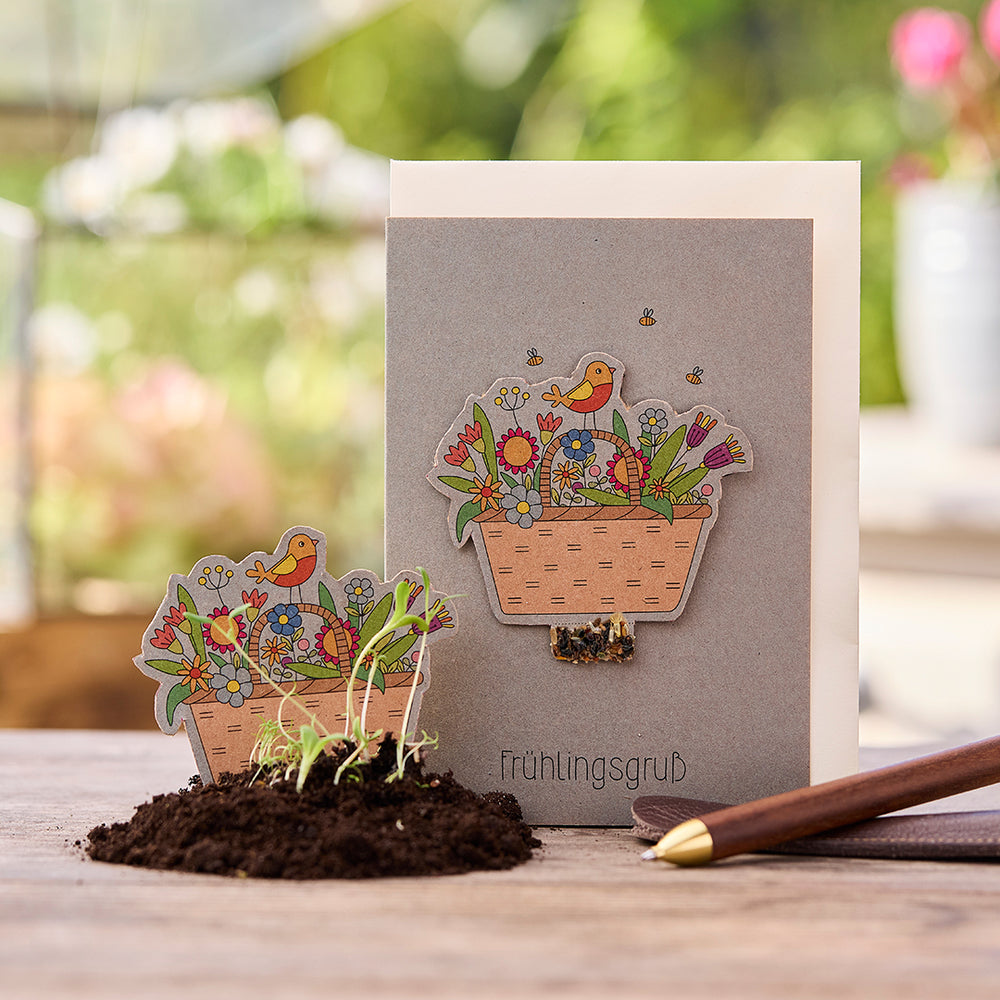 Osterkarte - Frühlingsgruß