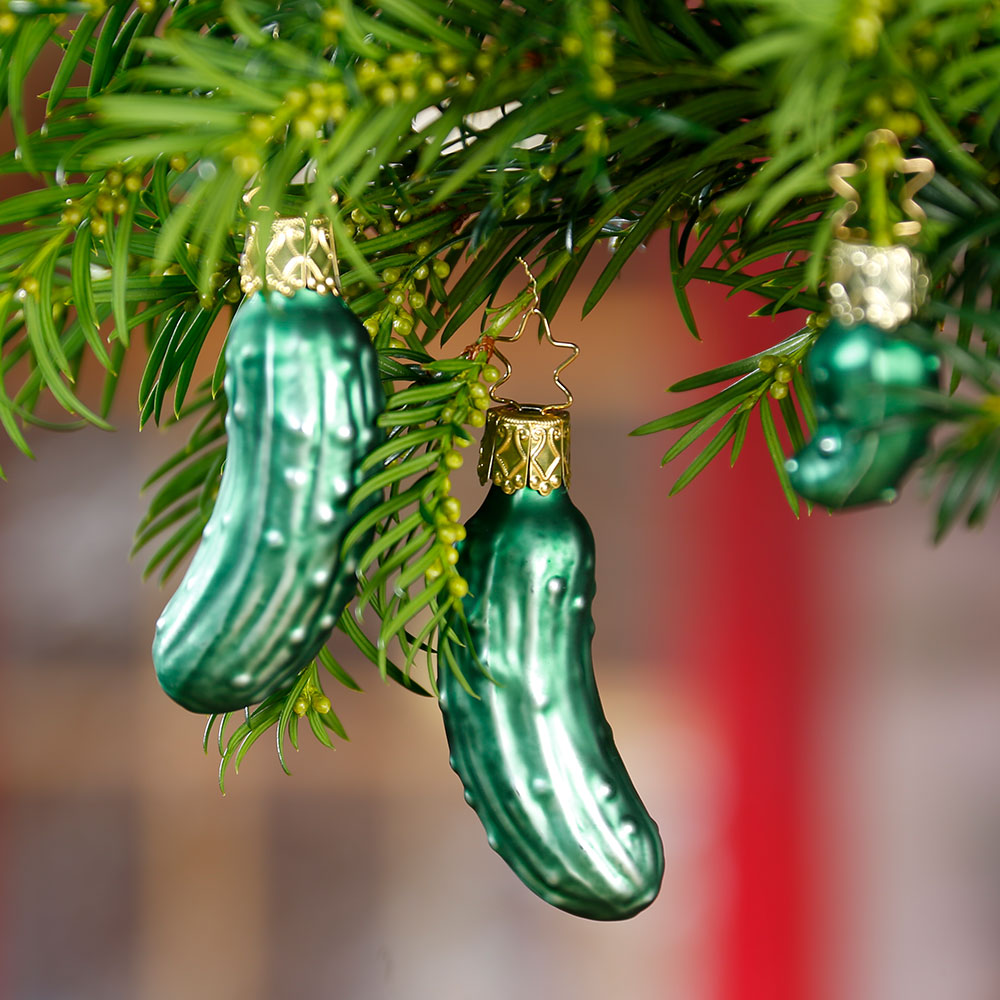 Baumanhänger Weihnachtsgurke