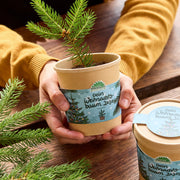 Weihnachskarte mit Tannenbaum