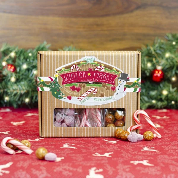 Süße Weihnachten - Wintermarkt in einer Box
