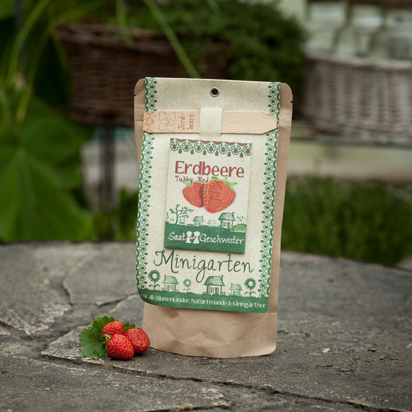Minigarten - Erdbeere "Tubby Red"