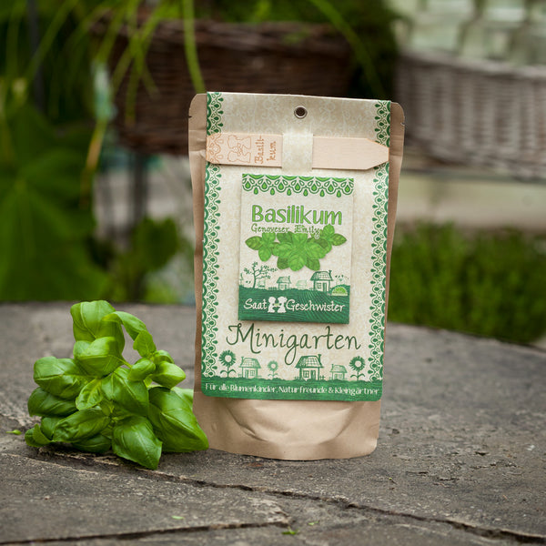 Minigarten - Basilikum - BIO